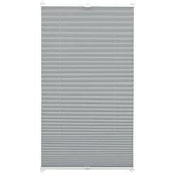 Gardinia Plissee Easyfix mit 2 Bedienschienen 90 x 130 cm schiefer