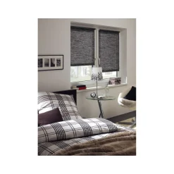 Gardinia Rollo Easyfix Natur black und white