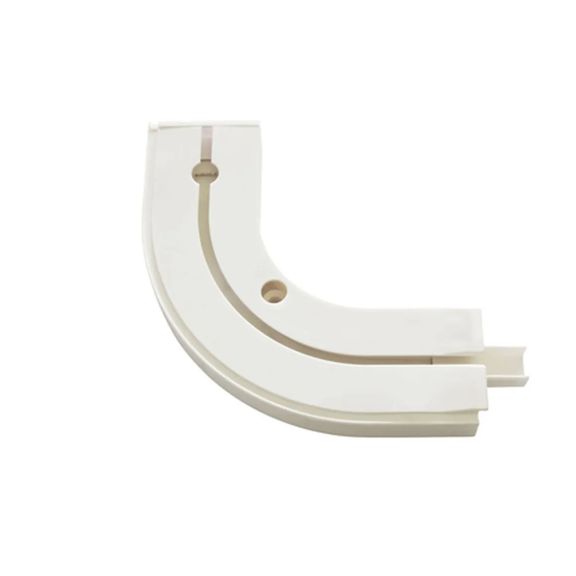 Gardinia Rundbogen GE1 13,5/13,5 cm mit Endstück weiß