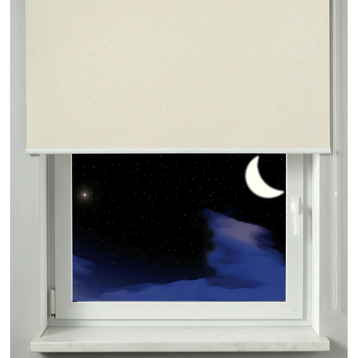 Gardinia Seitenzugrollo Thermo 112 x 180 cm creme