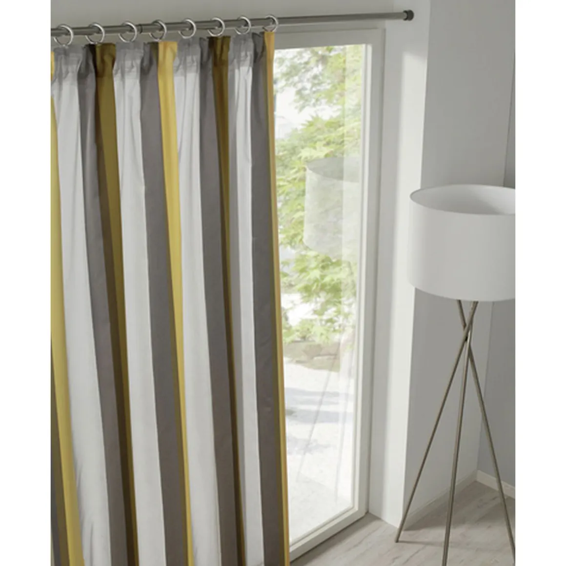 Gardinia Spannstange Durchmesser 23/26 mm 80-130 cm Nickel-optik