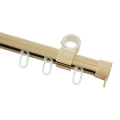 Gardinia U-Laufschiene 240 cm beige