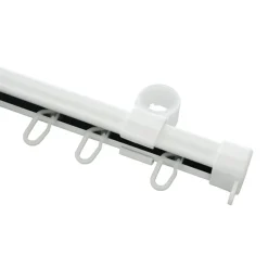 Gardinia U-Laufschiene240 cm weiß