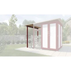 Garten [Q] Modul Family schwedenrot/weiß