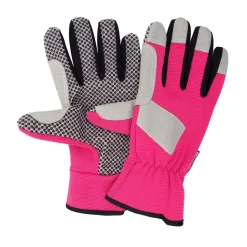 Gartenhandschuh verstärkt Damen Größe 8 pink