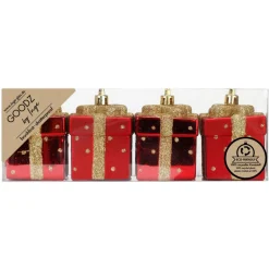 Geschenkbox 6cm Festive Red