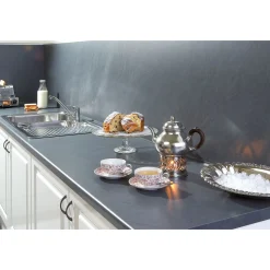 Getaelements Küchenarbeitsplatte porto schiefer 4100 x 600 x 39 mm