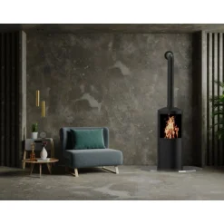 Glasbodenplatte, Stärke 8mm, 120x105cm, Kreisabschnitt