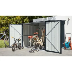 Globel Fahrradgarage Family Bike für 4 Fahrräder anthrazit