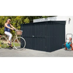 Globel Fahrradgarage Family Bike für 4 Fahrräder anthrazit