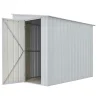 Globel Gerätehaus Lean To 3,4m² silber