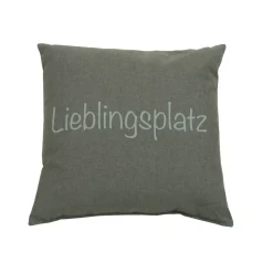 GO-DE Spruechekissen m Fuellung Dana 2935 ant ca 40 x 40 cm