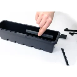 GreenLife Blumen- und Kräuterbox anthrazit, 10 Stück