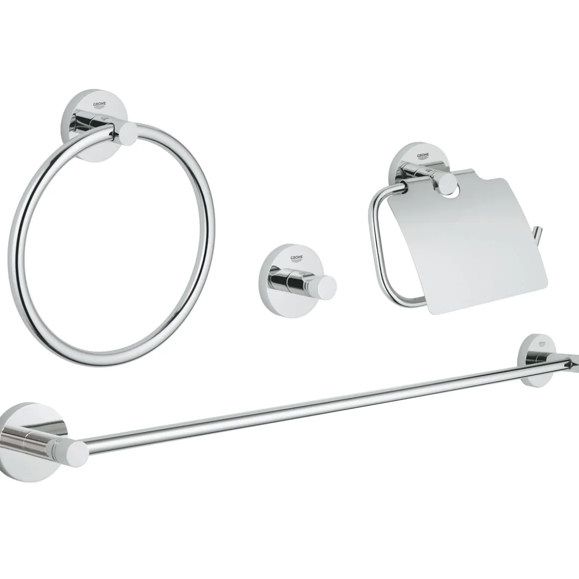 Grohe Accessoires Set Essentials 4-in-1 chrom