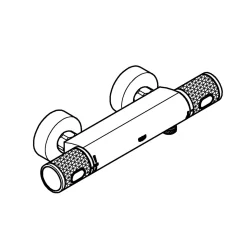 Grohe Brausethermostat Precision Feel chrom 31,3 cm