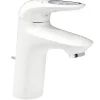 Grohe Einhand-Waschtischbatterie Eurostyle S-Size Hebel offen moon white/chrom
