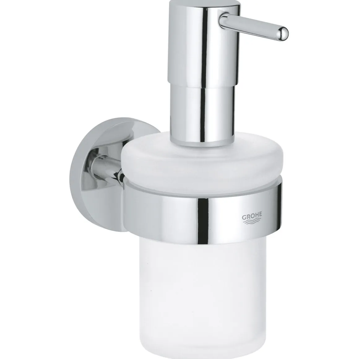 Grohe Halter mit Seifenspender Essentials Durchmesser 7,2 x 12,6 cm