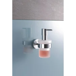 Grohe Halter mit Seifenspender Essentials Durchmesser 7,2 x 12,6 cm