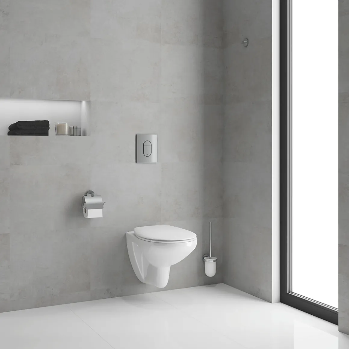 Grohe Wand-WC Komplett-Set Solido 5in1 inkl Befestigungsmaterial