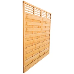 Grundelement breit Dichtzaun mit Gitter