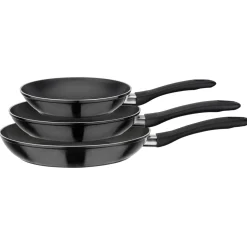GSW Pfannen-Set Nova 3-tlg. Schwarz