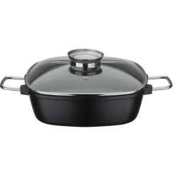 GSW Viereckbräter Gourmet Granit 28 x 28cm 4,9L