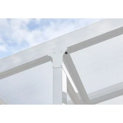 gutta Terrassenüberdachung Standard weiß 426 x 406 cm