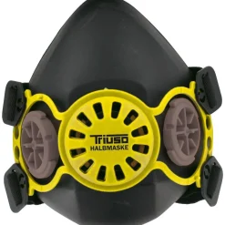 Halbmaske aus TP mit Bajonettanschluss