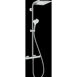 Hansgrohe Duschsystem 240 Crometta E 1 Strahlart mit Thermostat Chrom