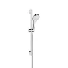 Hansgrohe Brauseset Croma Select S 110 mit Brausestange 65 cm chrom-weiß