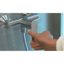 Hansgrohe Einhebel-Brausemischer Focus Aufputz chrom
