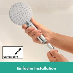 Hansgrohe Einhebel-Brausemischer Rebris S Aufputz chrom