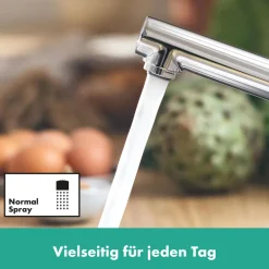 Hansgrohe Spültischarmatur Zesis M33 chrom