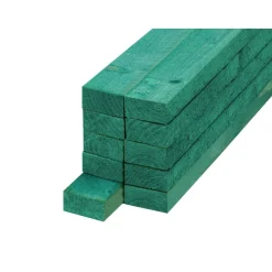 Hartmann Latte rau imprägniert grün 2,4 x 4,8 x 300 cm