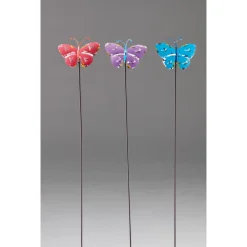 Haveson Metallstecker Schmetterling 71 cm