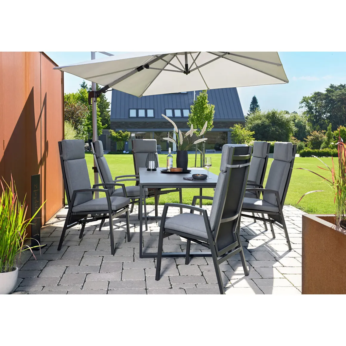 Haveson Ampelschirm Catania Square 270 x 270 cm