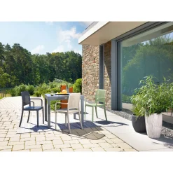 Haveson Ausziehtisch Atlanta grau