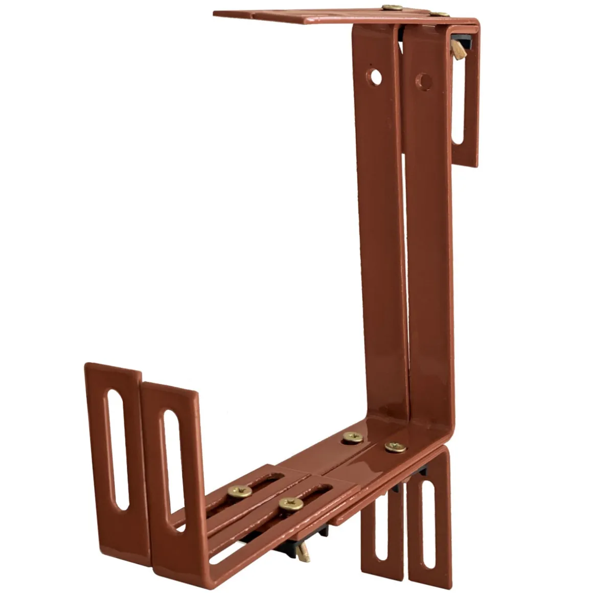 Haveson Balkonkastenhalter 2er Set terracotta