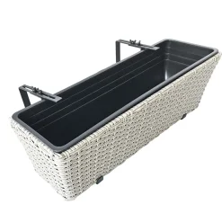 Haveson Blumenkasten Lotus beige