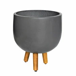 Haveson Blumentopf Stockholm mit Füßen 24 x 17 cm
