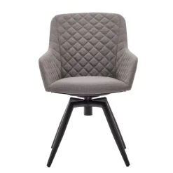 Haveson Drehsessel NOVARA drehbar LIKA-TEX-Bezugsstoff anthrazit