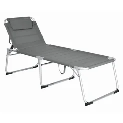 Haveson Dreibeinliege Klappliege mit gepolsterter Liegefläche