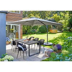 Haveson Gartentisch Kent mit Keramik-Tischplatte