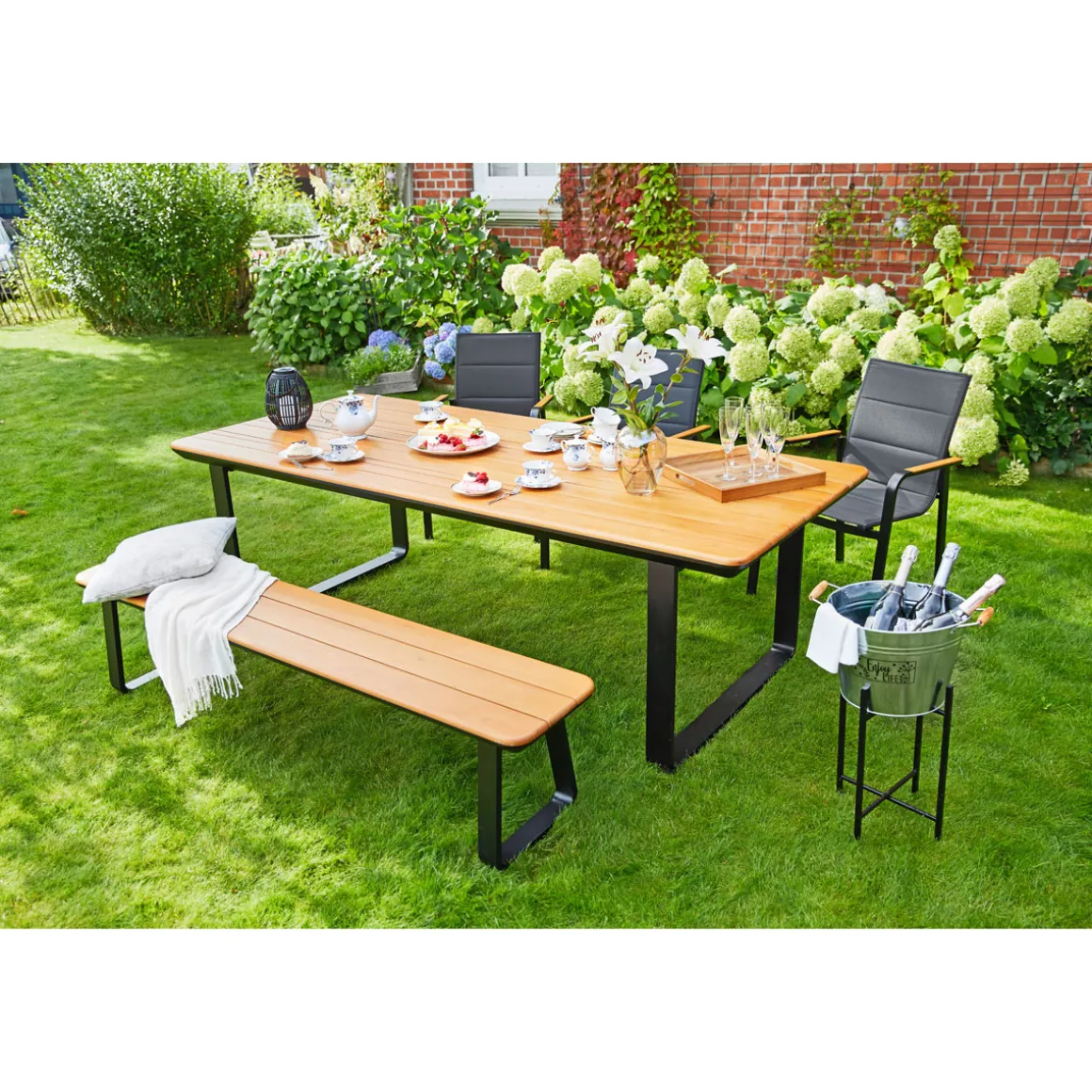 Haveson Gartentisch Montenegro 230 x 74 x 100 cm