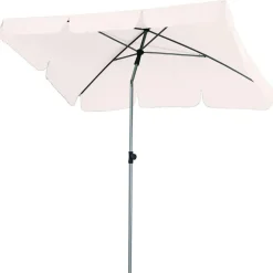 Haveson Marktschirm Udine 210 x 140 cm Natur