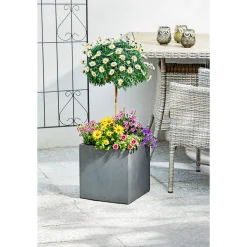 Haveson Pflanzkübel Granite 50 x 50 x 51 cm