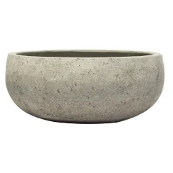 Haveson Pflanzschale Balloon Rough Durchmesser 30 x 12 cm grau