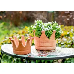 Haveson Pflanzschale Krone groß