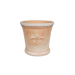 Haveson Pflanztopf Lilie 23 x 23 x 21 cm terrakotta