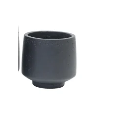 Haveson Pflanztopf PORES anthrazit 23 x 23 x 21 cm